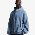 HOODIE IN DENIM BLUE